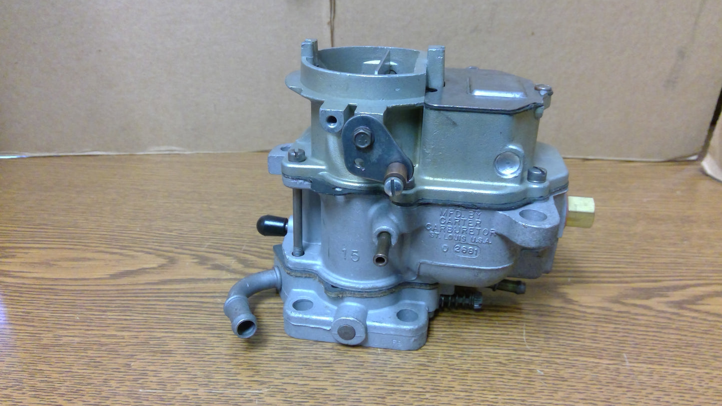 CARTER BBD MANUAL HAND CHOKE CARBURETOR
