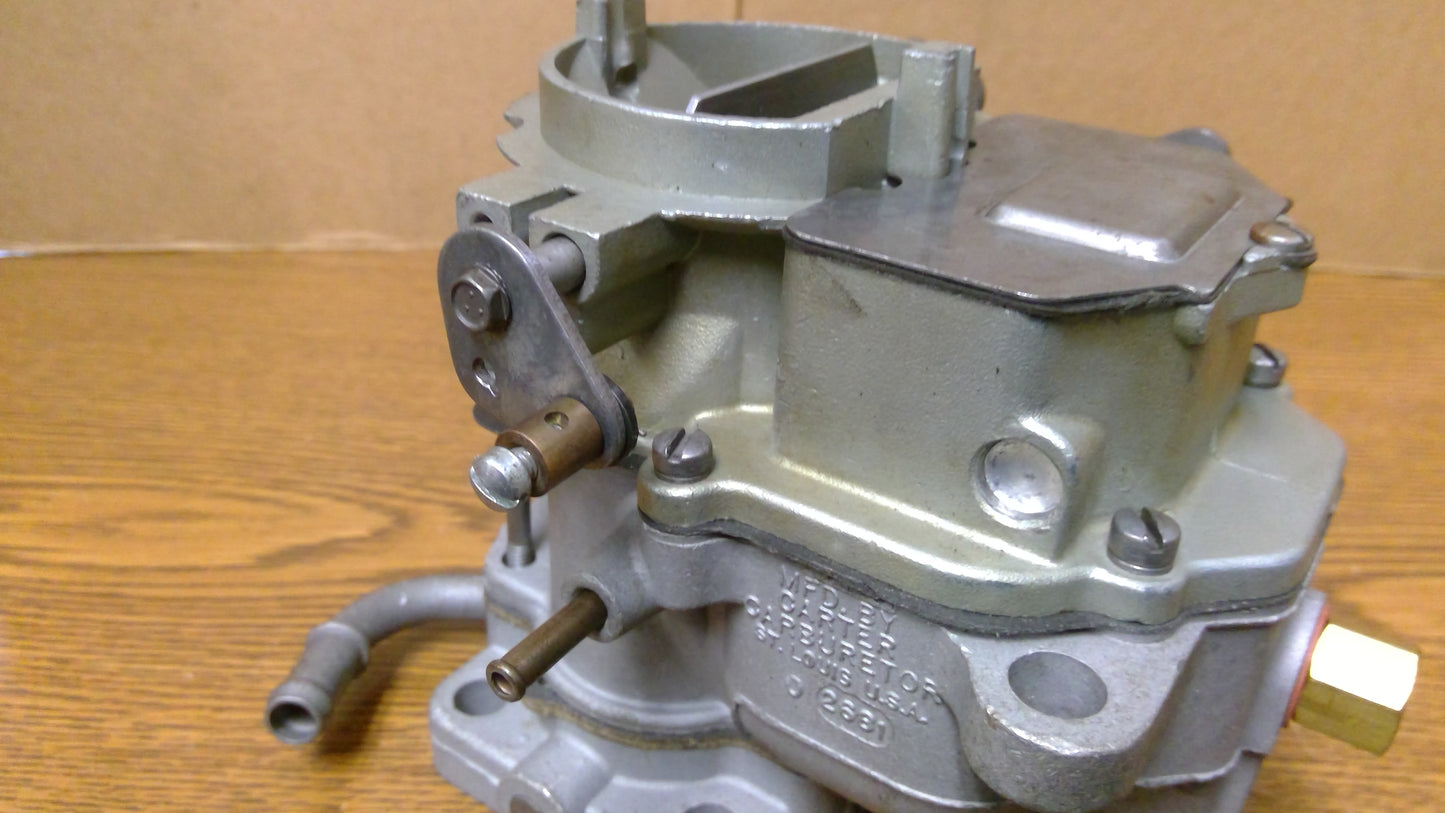 CARTER BBD MANUAL HAND CHOKE CARBURETOR