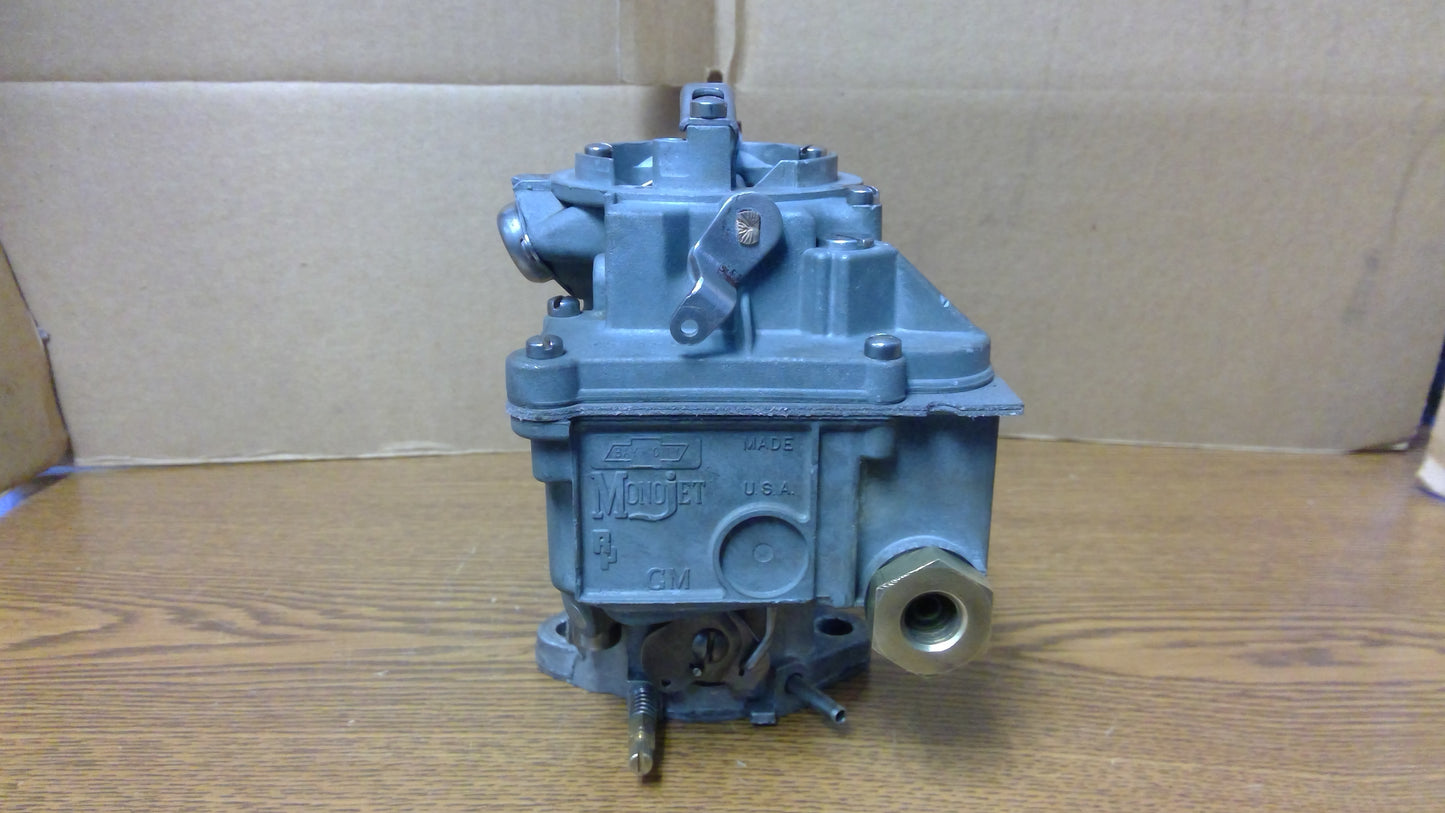 Rochester Monojet MV Carburetor Chevrolet Truck 6cyl