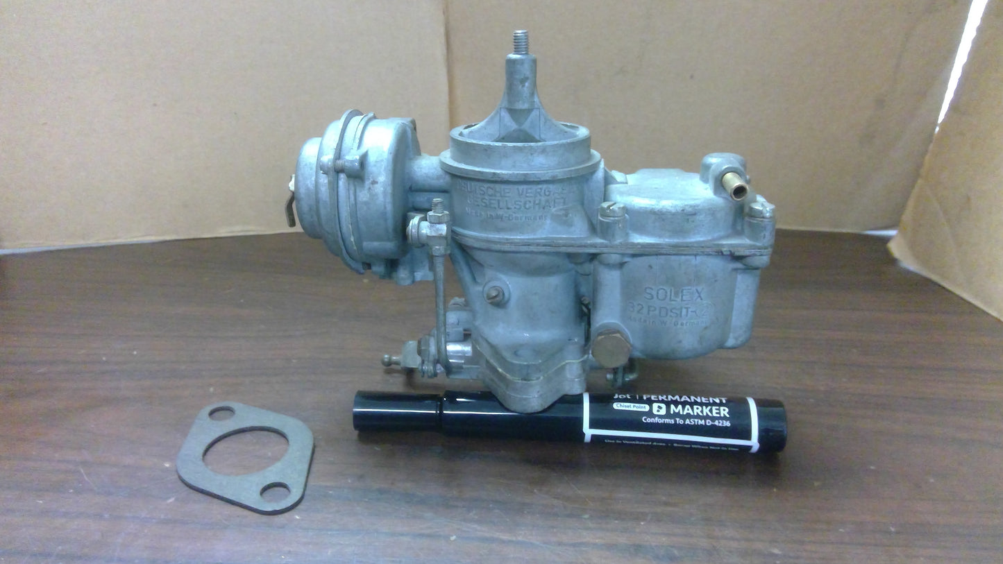 ORIGINAL SOLEX CARBURETOR 32 PDSIT 2  REMANUFACTURED